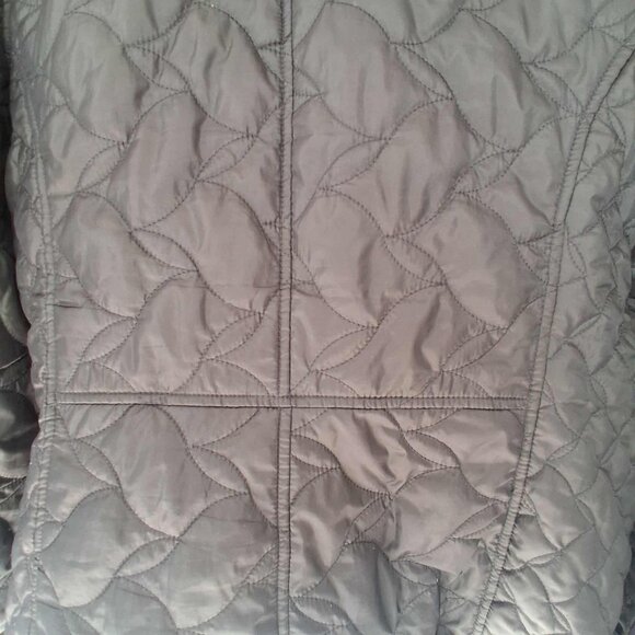 LADIES- QUILTED LANDS END JACKET-SIZE MEDIUM - Picture 8 of 10